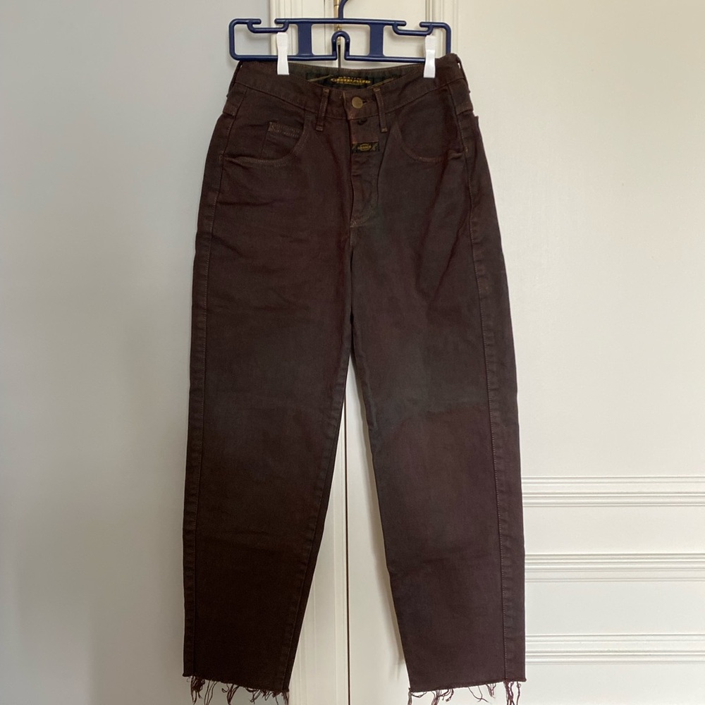 Marithe Francois Girbaud Dark Brown Jeans